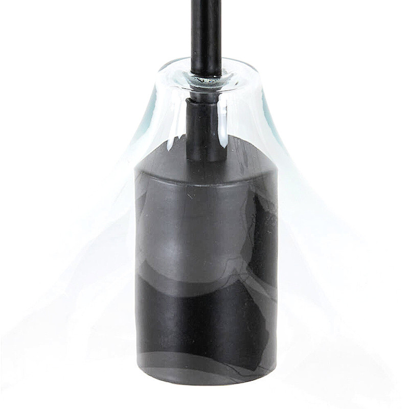 Suspension 5 ampoules RAKEL, bronze antique ou noir
