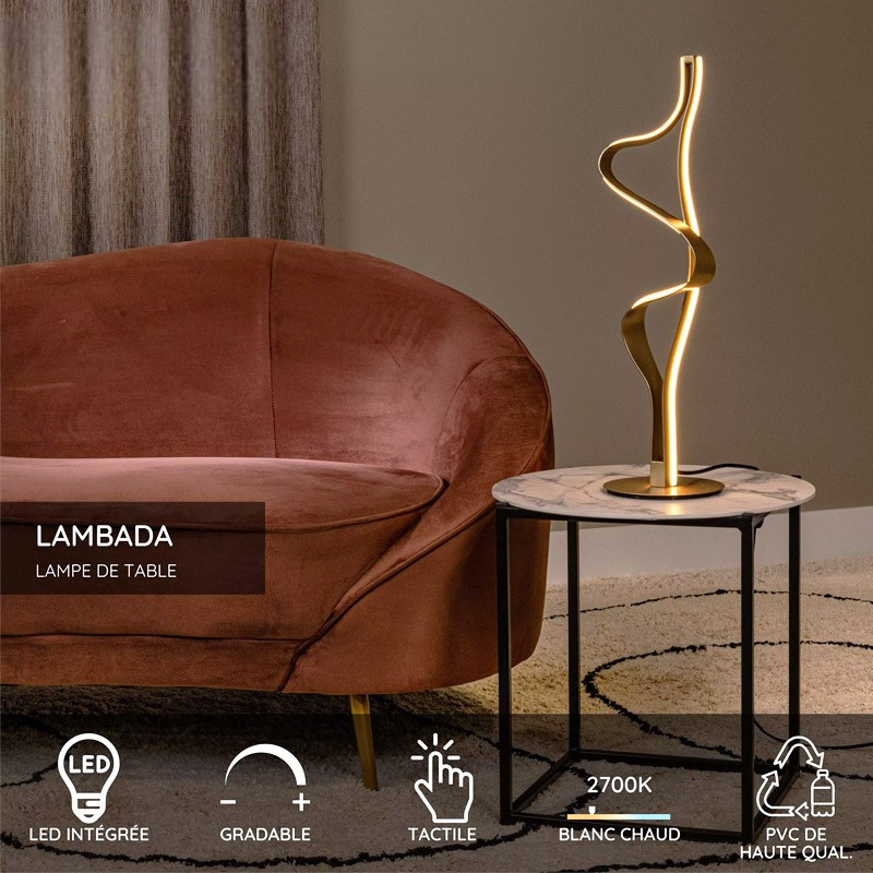 Lampe à poser design LAMBADA OR MAT
