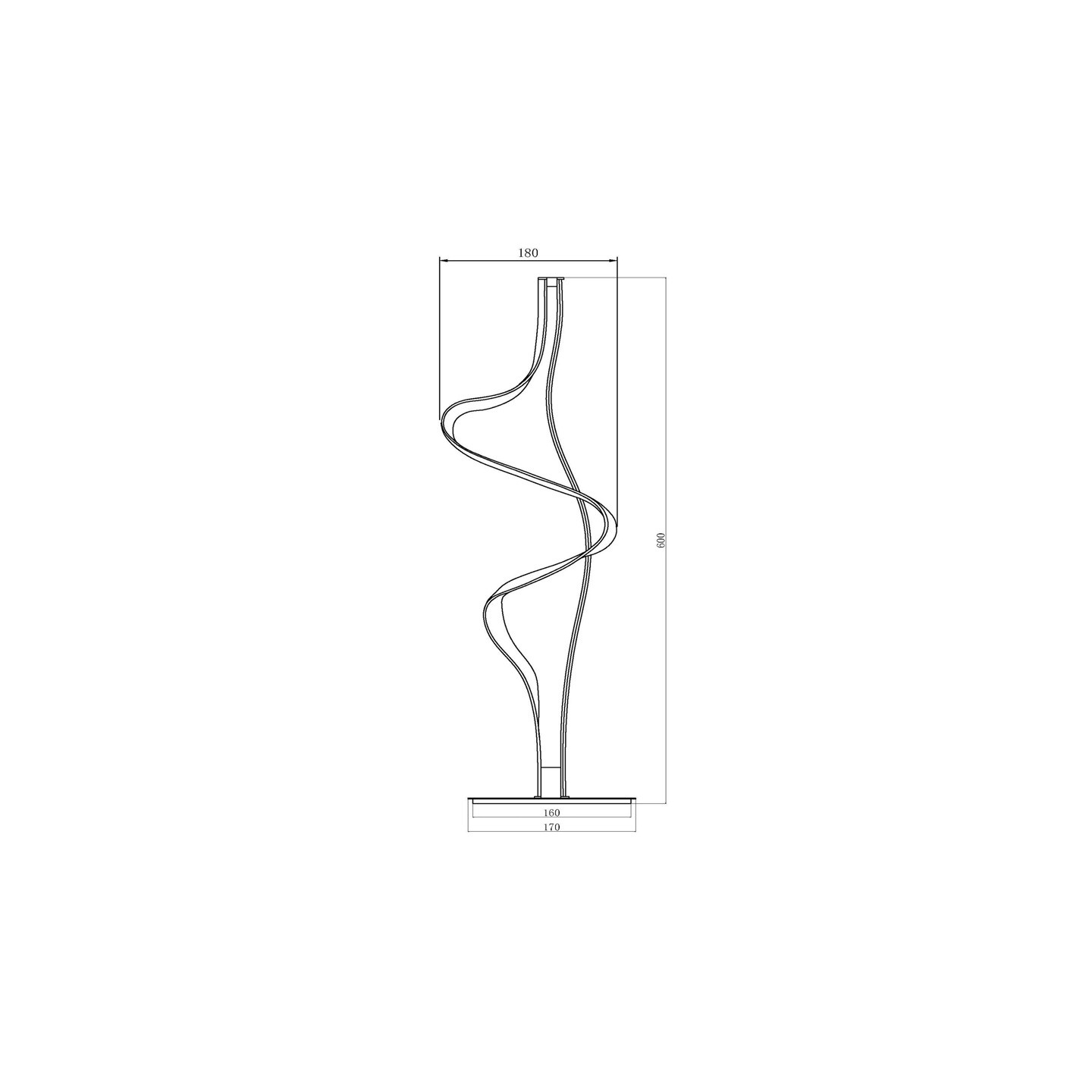 Lampe à poser design LAMBADA OR MAT