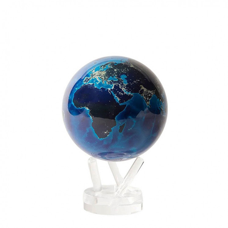 Globe terrestre qui tourne tout seul EARTH AT NIGHT Mova Globes