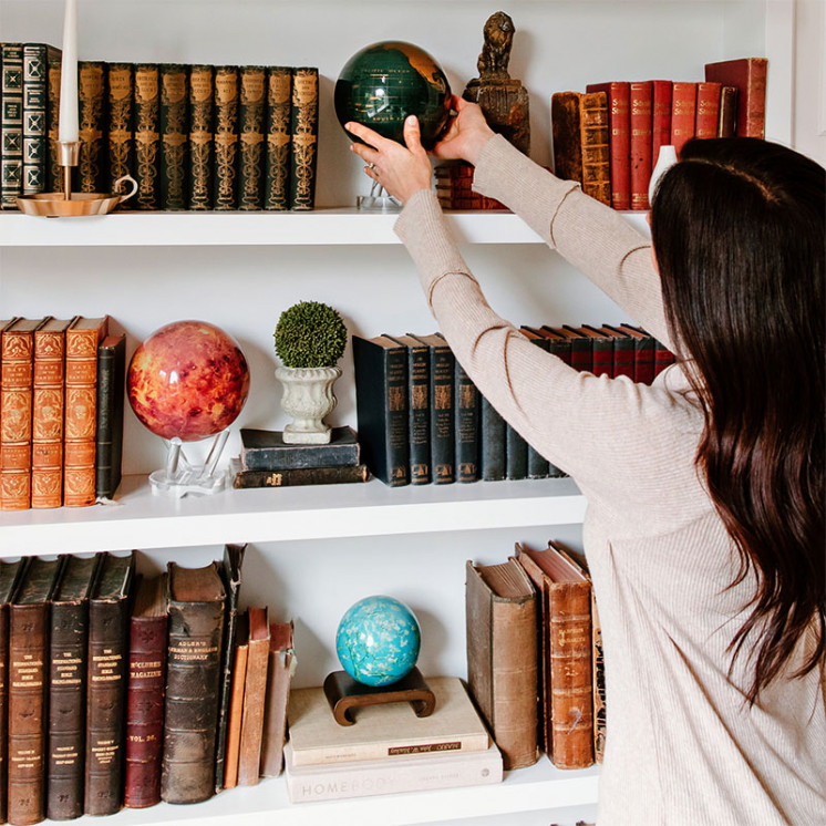Globe qui tourne tout seul VENUS, 2 tailles Mova Globes