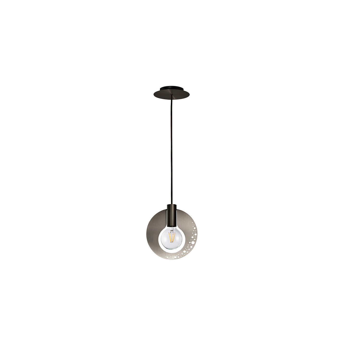 Suspension en laiton HALO 225 GRAPHITE, 15 finitions de plaques CVL Manufacture