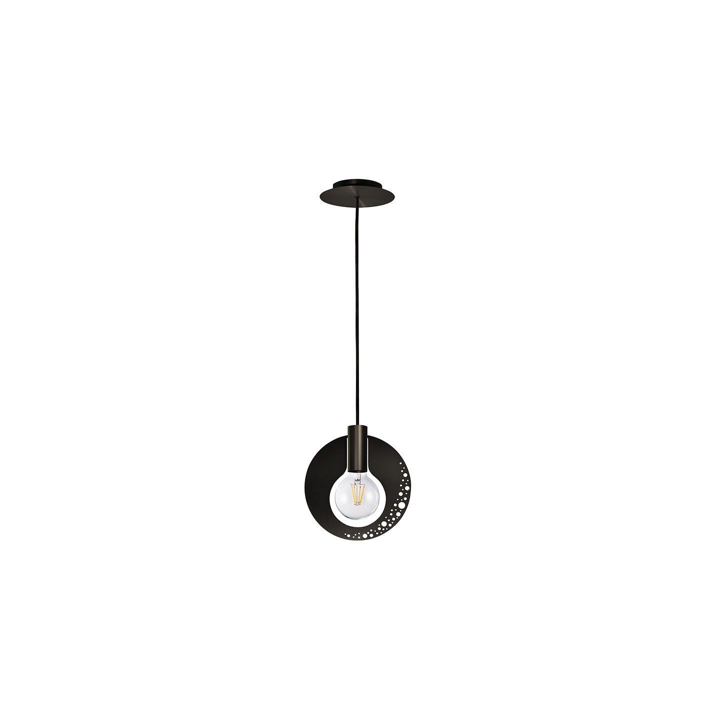 Suspension en laiton HALO 225 GRAPHITE, 15 finitions de plaques CVL Manufacture