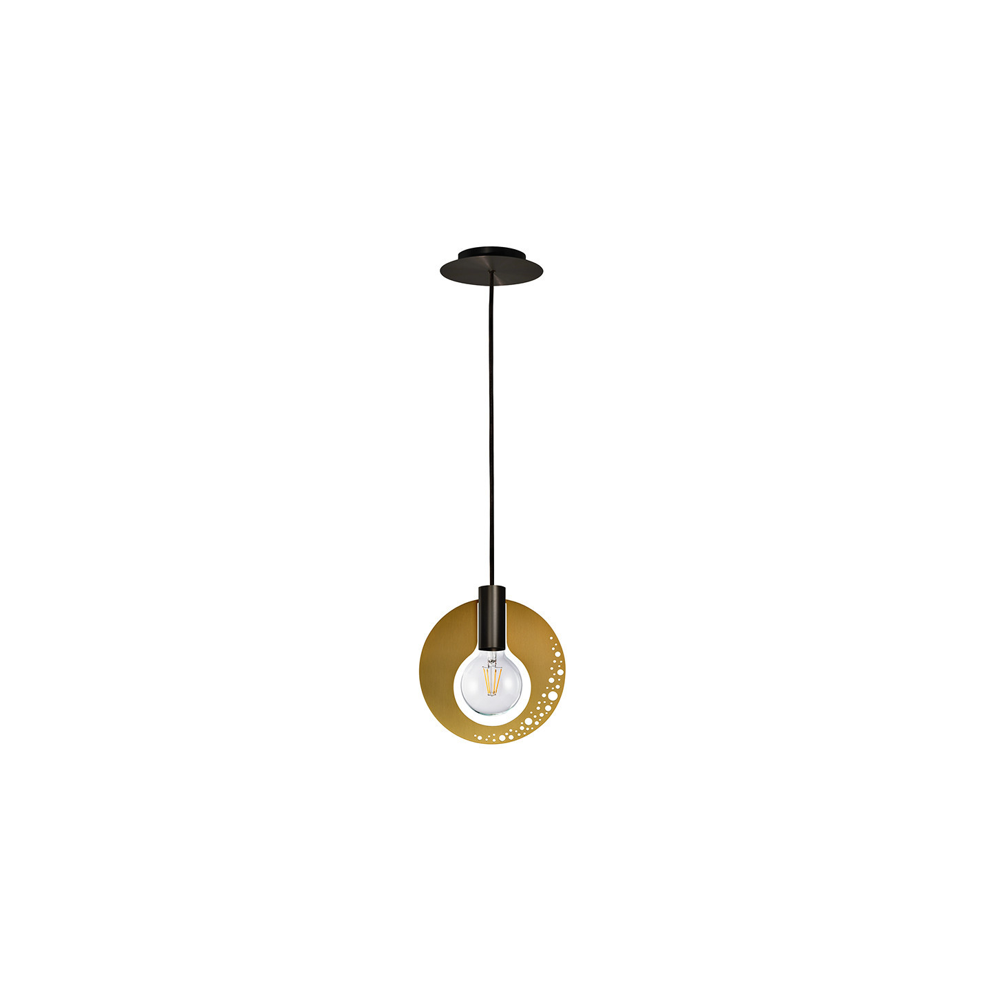 Suspension en laiton HALO 225 GRAPHITE, 15 finitions de plaques CVL Manufacture