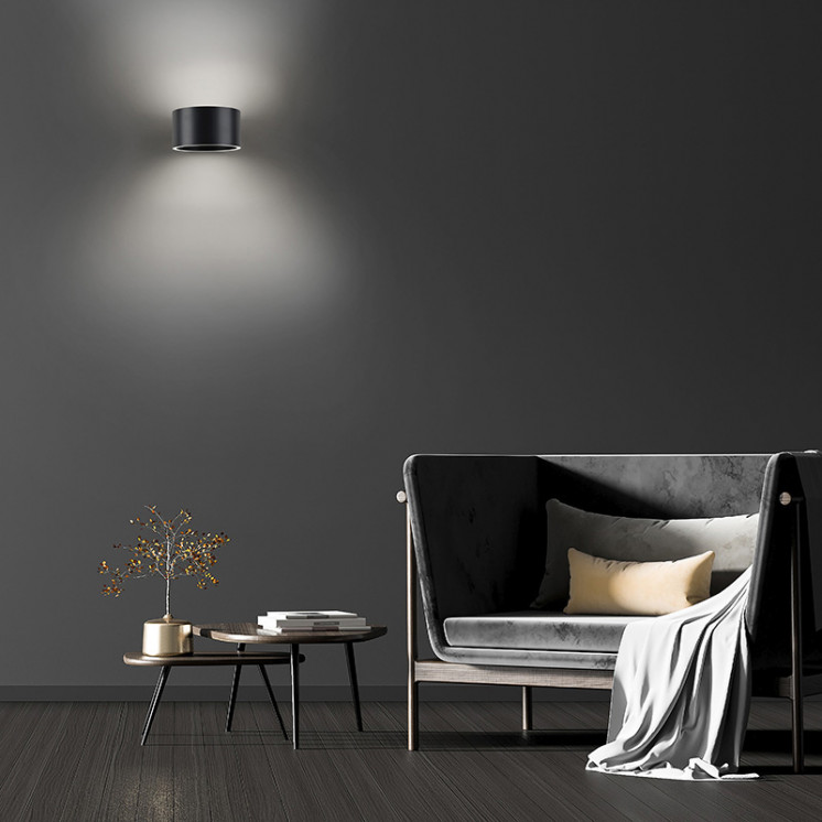 Applique murale double faisceau intérieur PURE CLIPSE, 3 coloris