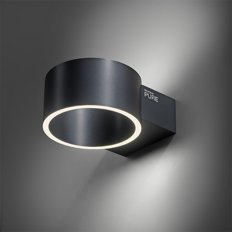 Applique murale double faisceau intérieur PURE CLIPSE, 3 coloris