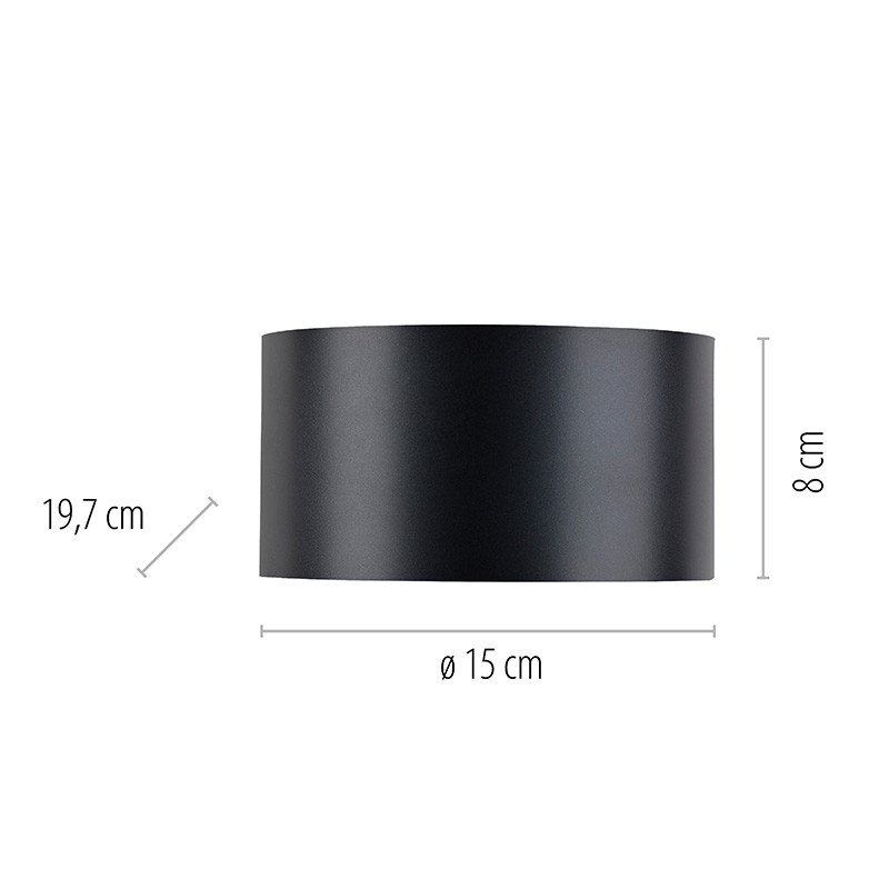 Applique murale double faisceau intérieur PURE CLIPSE, 3 coloris