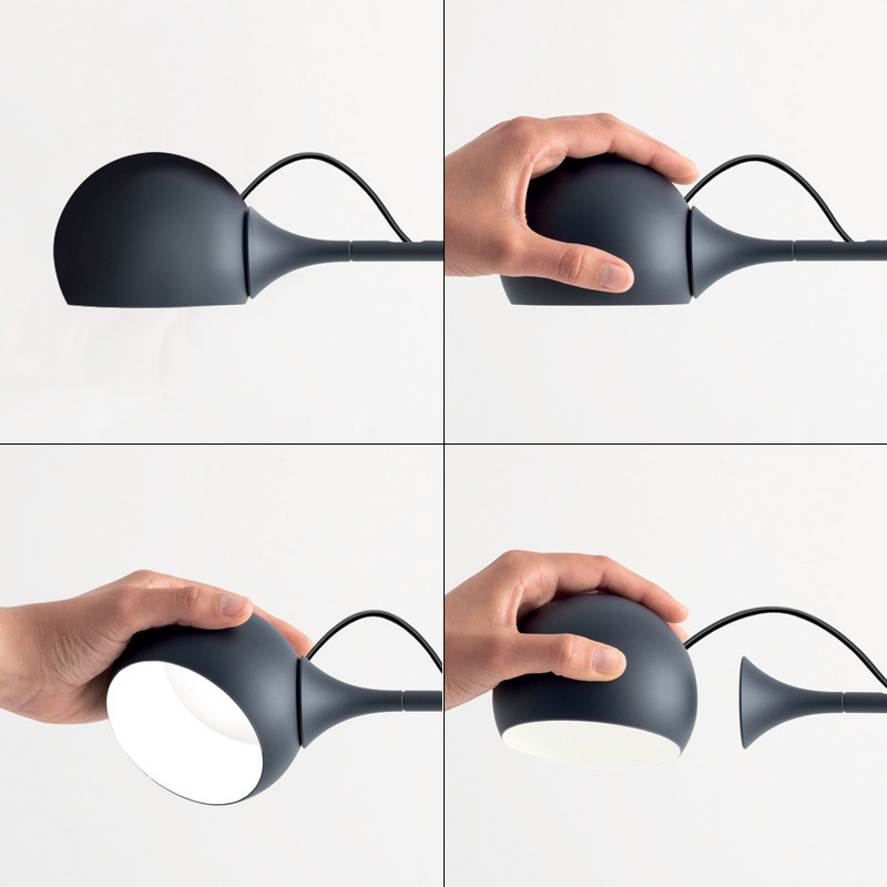 Lampe design de bureau IXA, 4 coloris Artemide