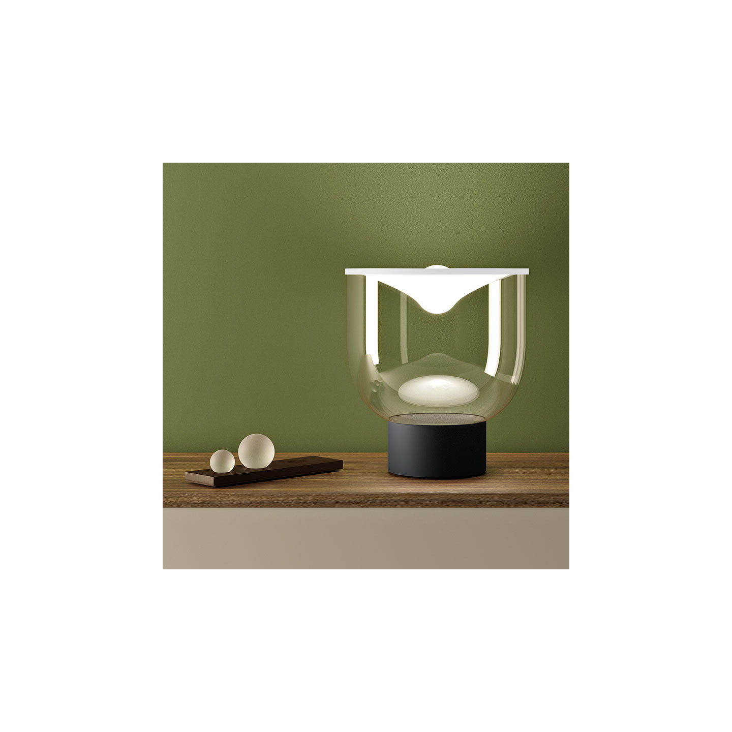 Lampe à pose design luxe GRAMMOLUCE Martinelli Luce