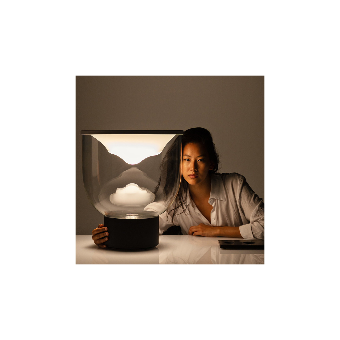 Lampe à pose design luxe GRAMMOLUCE Martinelli Luce