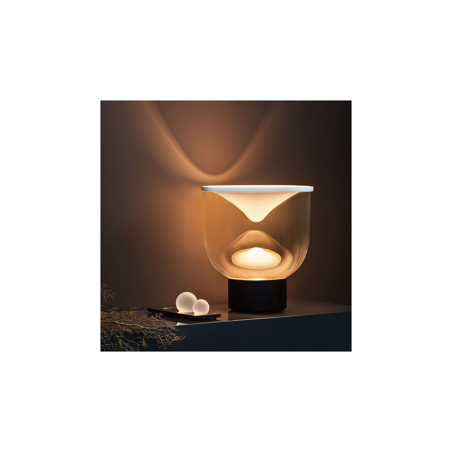 Lampe à pose design luxe GRAMMOLUCE Martinelli Luce
