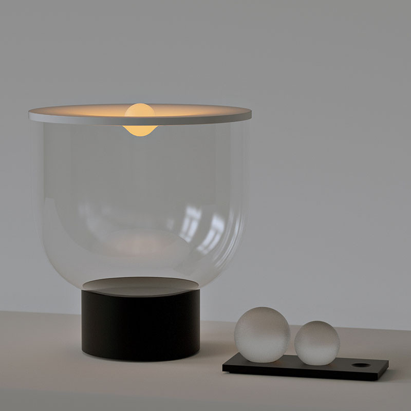 Lampe à pose design luxe GRAMMOLUCE Martinelli Luce