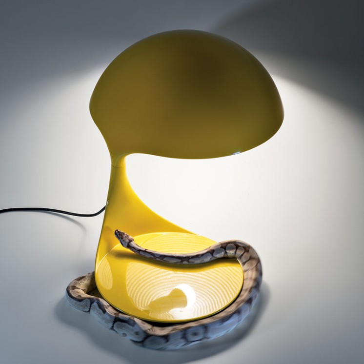 Lampe à poser design salon COBRA 100 Martinelli Luce