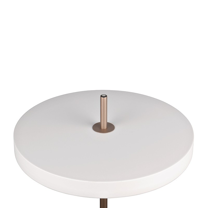 Lampadaire sur pied scandinave KEATON, noir ou blanc