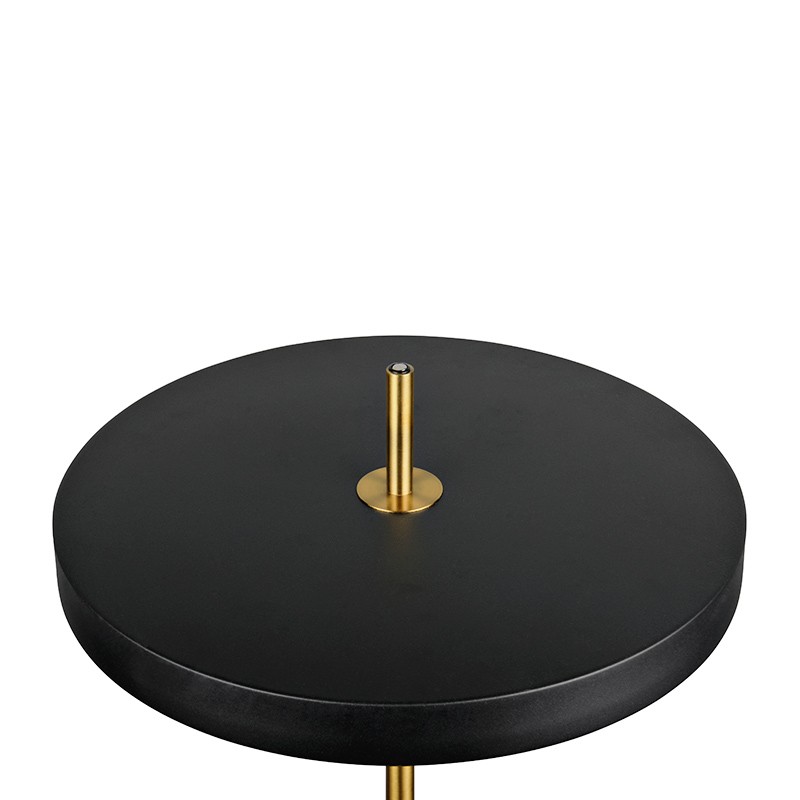 Lampadaire sur pied scandinave KEATON, noir ou blanc