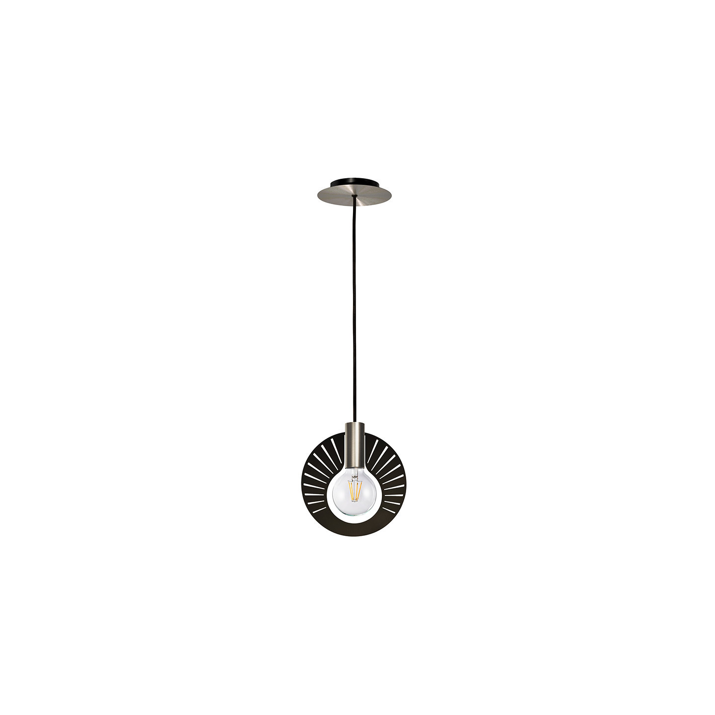 Suspension en laiton HALO 225 NICKEL, 15 finitions de plaques CVL Manufacture
