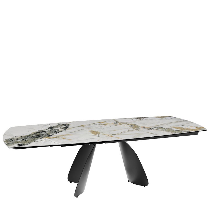 Table en céramique extensible MODENA 120 à 180 cm, 12 finitions