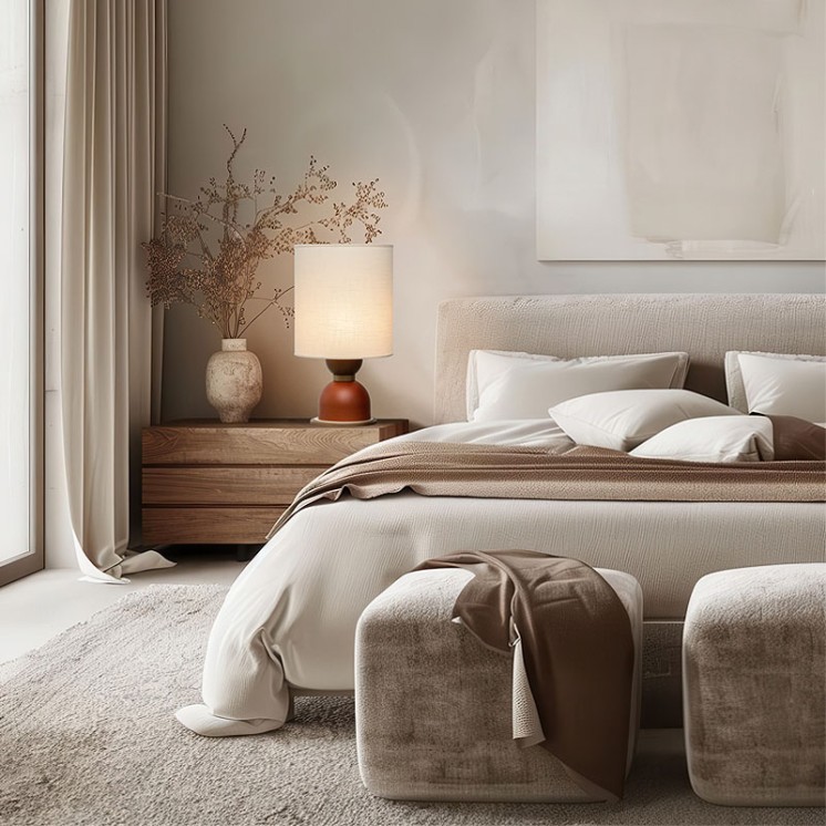 Lampe à poser ZORA, 3 finitions au choix