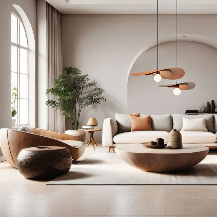 Suspension décorative ALIZE, 4 finitions et 3 tailles
