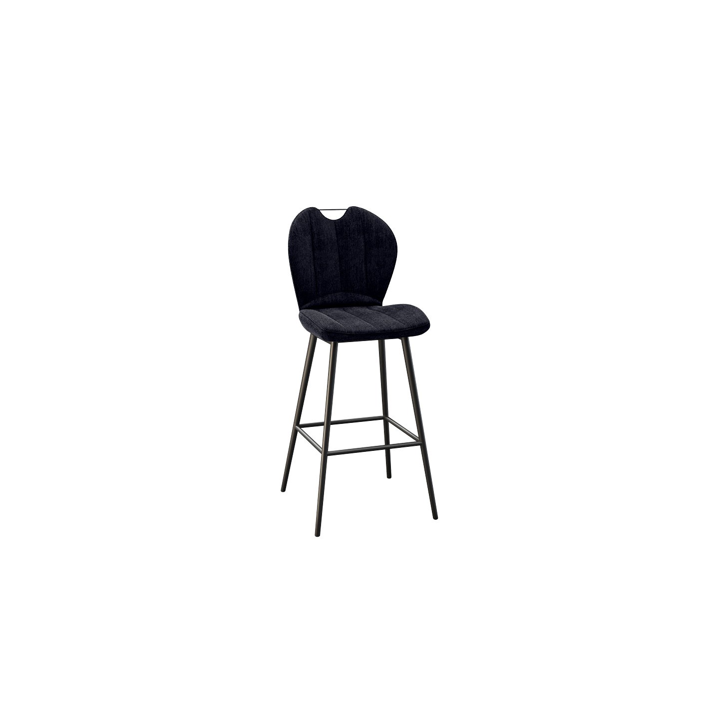 Tabouret de bar tournant NEW JERSEY assise 65 cm, 7 coloris