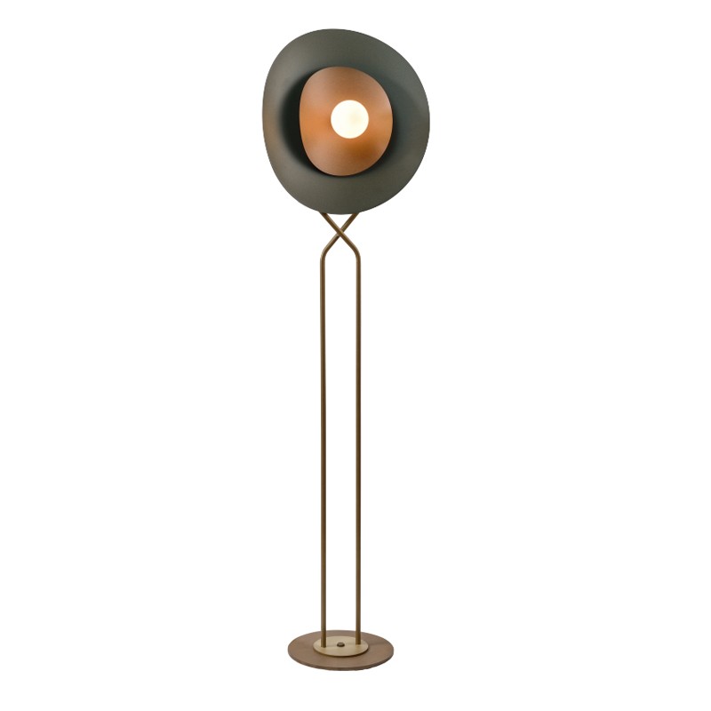 Lampadaire design salon DUNE, 4 coloris