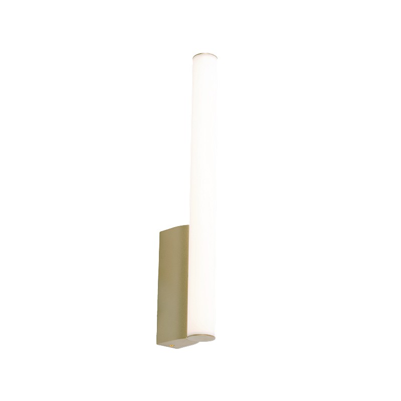 Applique salle de bain design ANTIGA, noir ou or