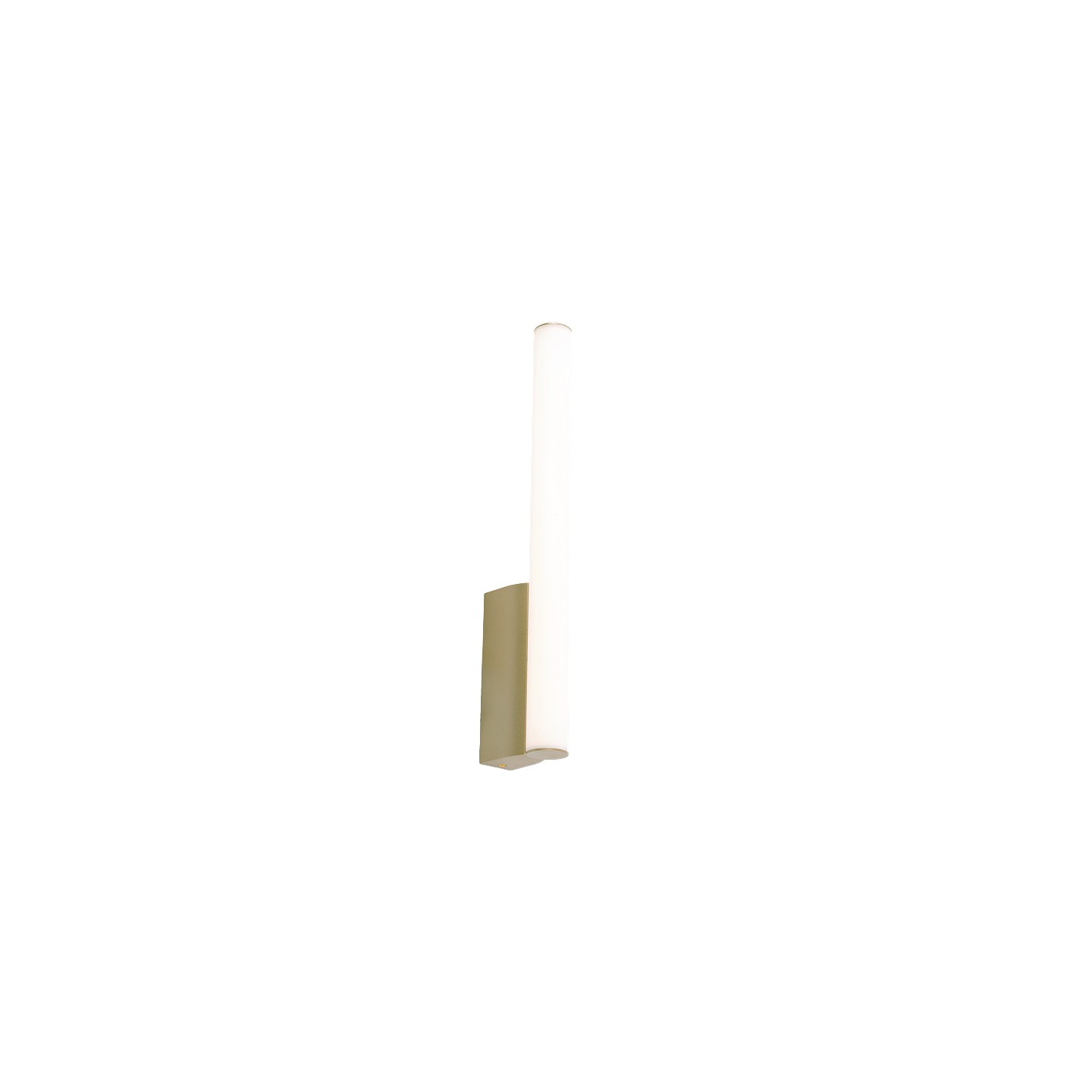 Applique salle de bain design ANTIGA, noir ou or