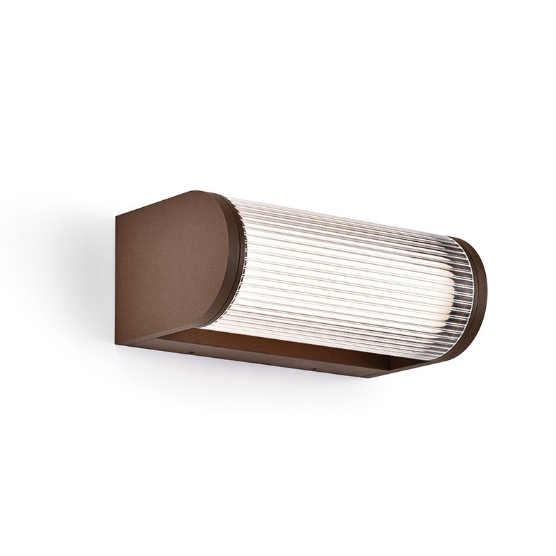 Applique murale extérieur étanche GANT, noir ou corten