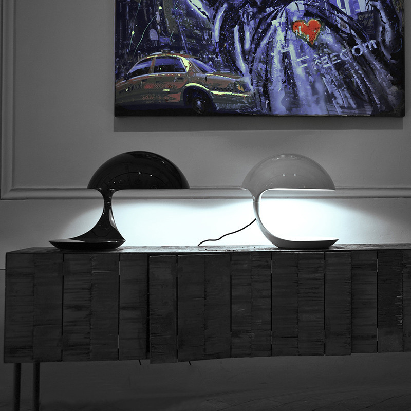 Lampe à poser design COBRA, 4 coloris Martinelli Luce