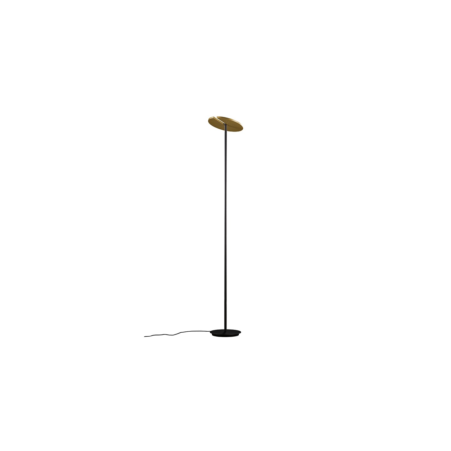 Lampadaire design de salon NAXOS, 5 finitions Holtkotter