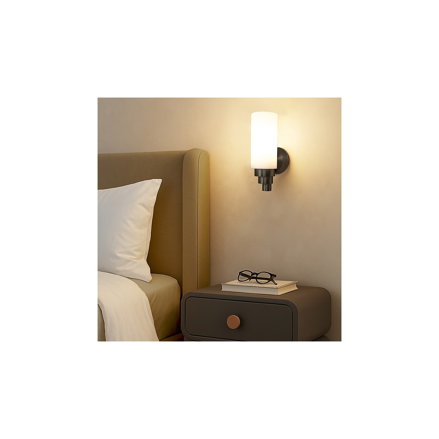 Applique Art Déco verre SCALA, 4 finitions CVL Manufacture