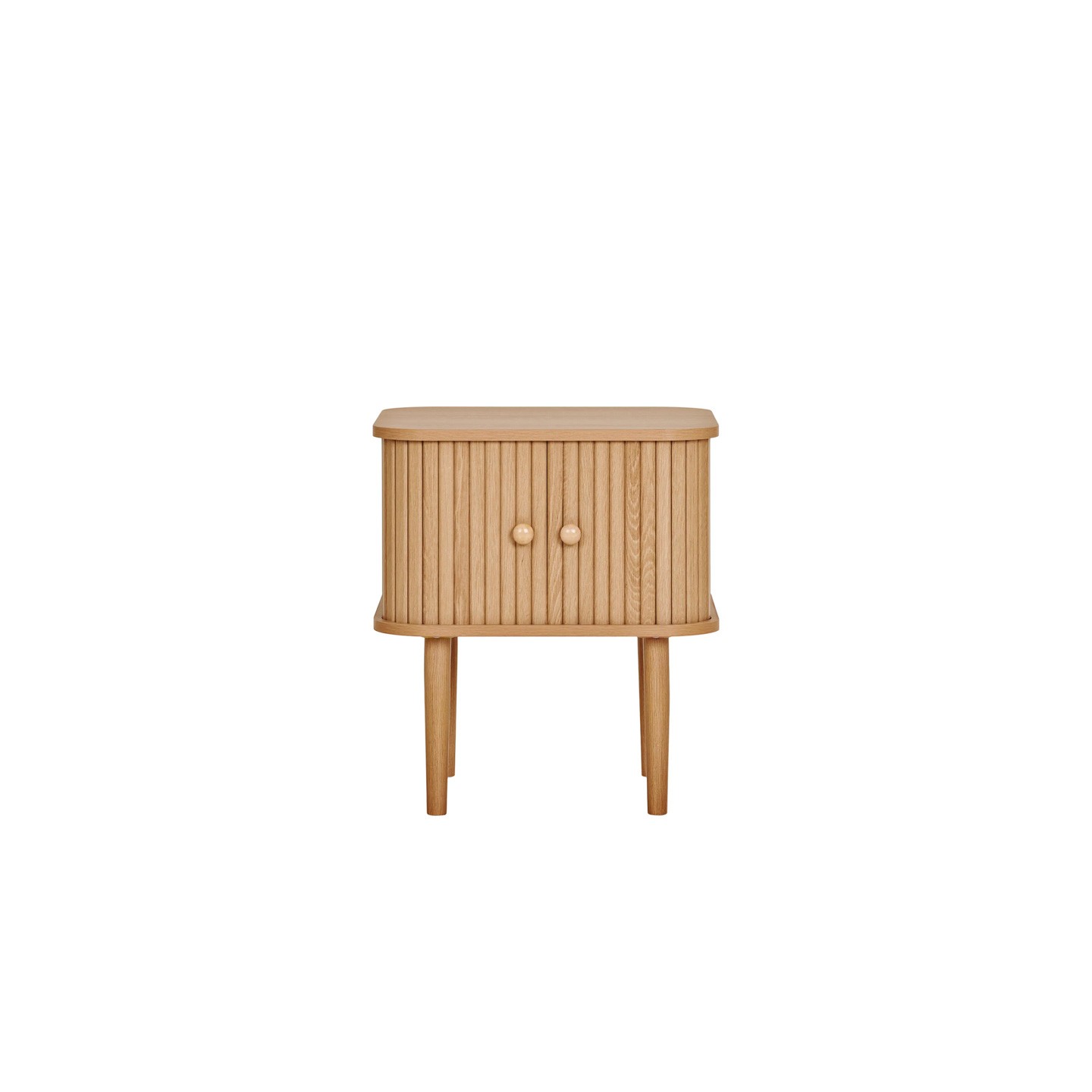 Table d'appoint NIKKO à portes coulissantes