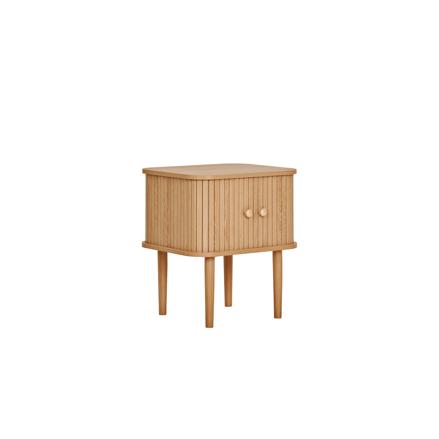 Table d'appoint NIKKO à portes coulissantes