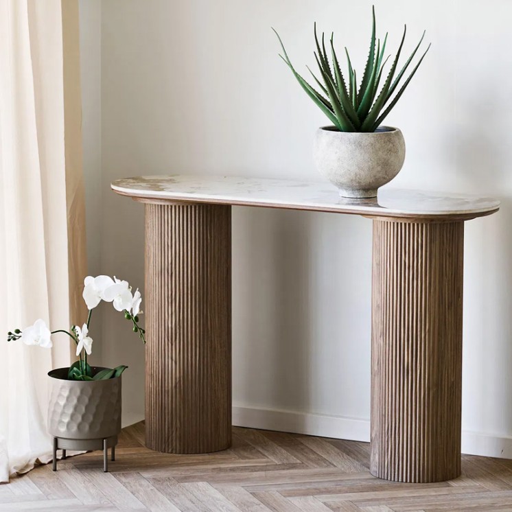 Meuble entrée console ATHENS, longueur 120 cm