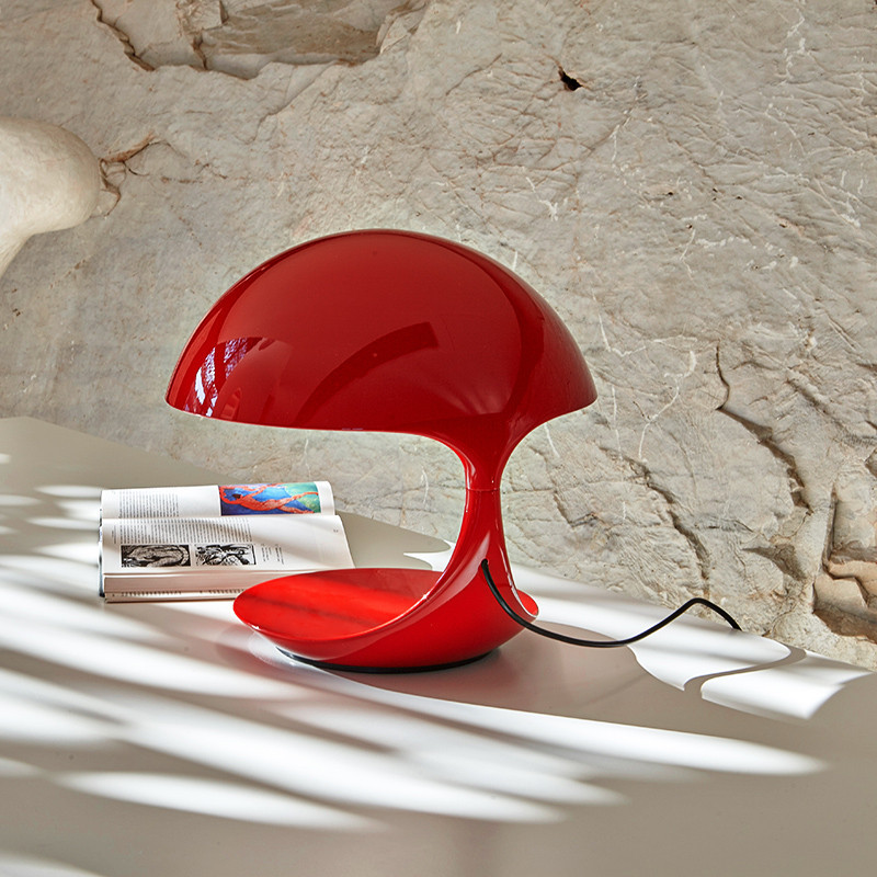 Lampe à poser design COBRA, 4 coloris Martinelli Luce