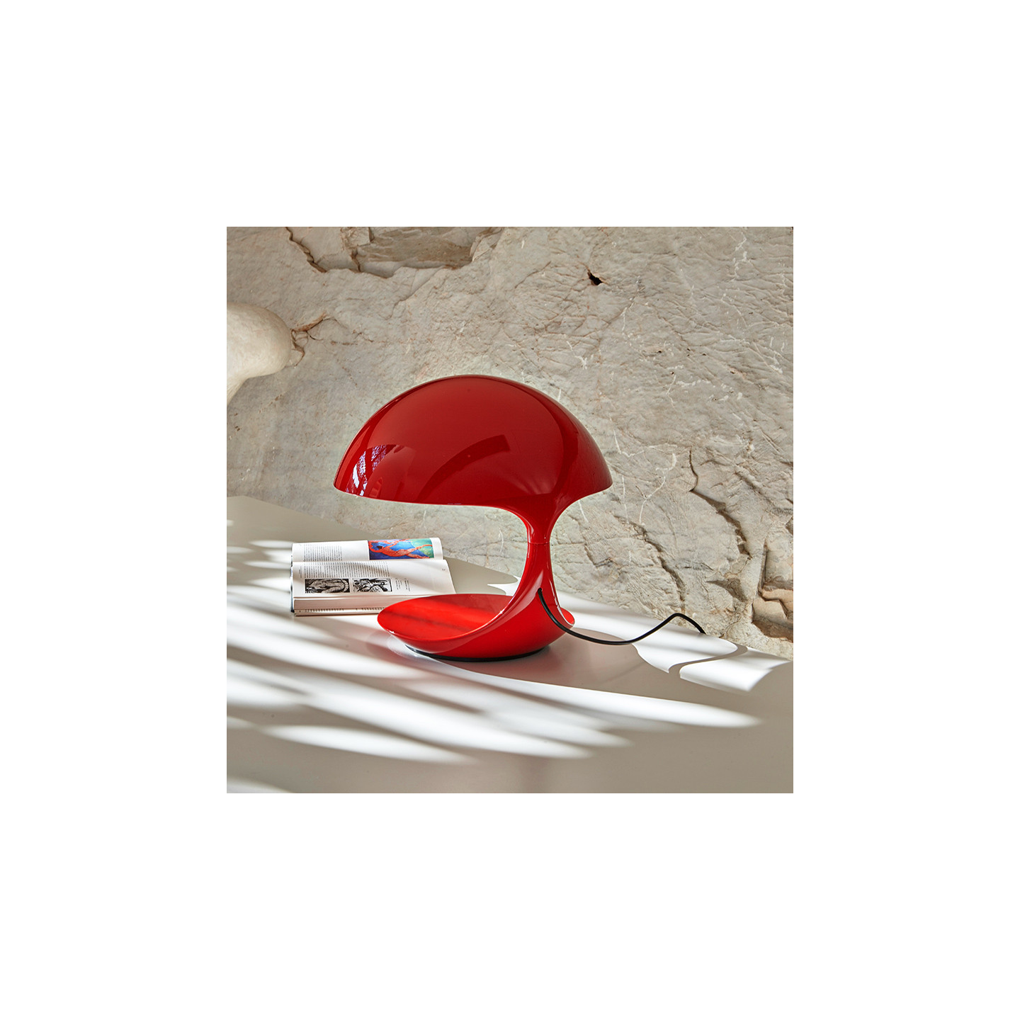 Lampe à poser design COBRA, 4 coloris Martinelli Luce