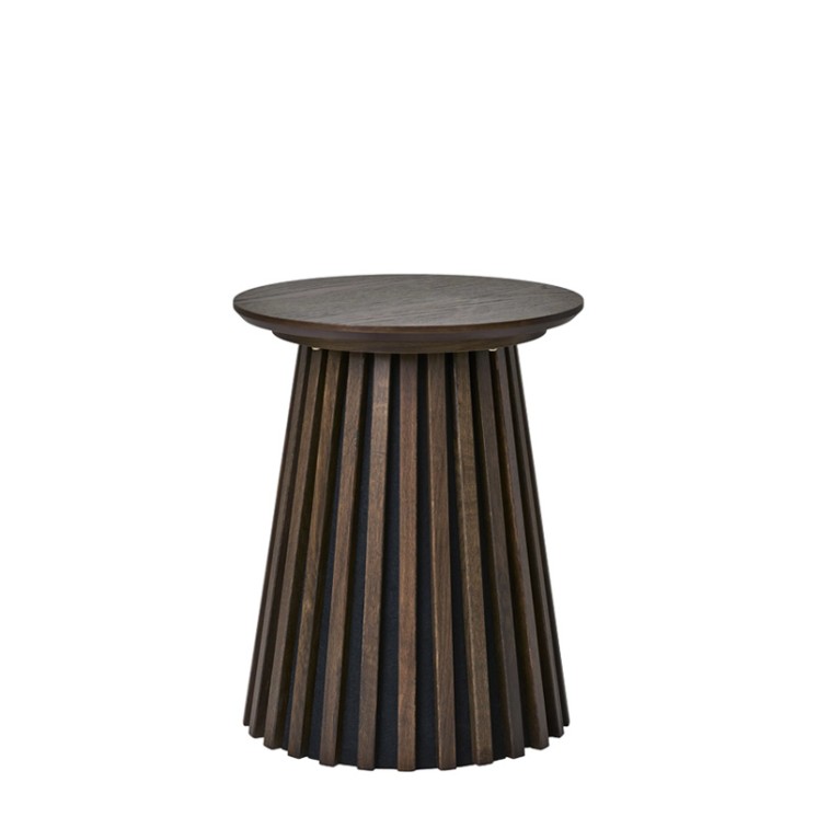 Table d'appoint en bois OSAKA, chêne naturel ou fumé