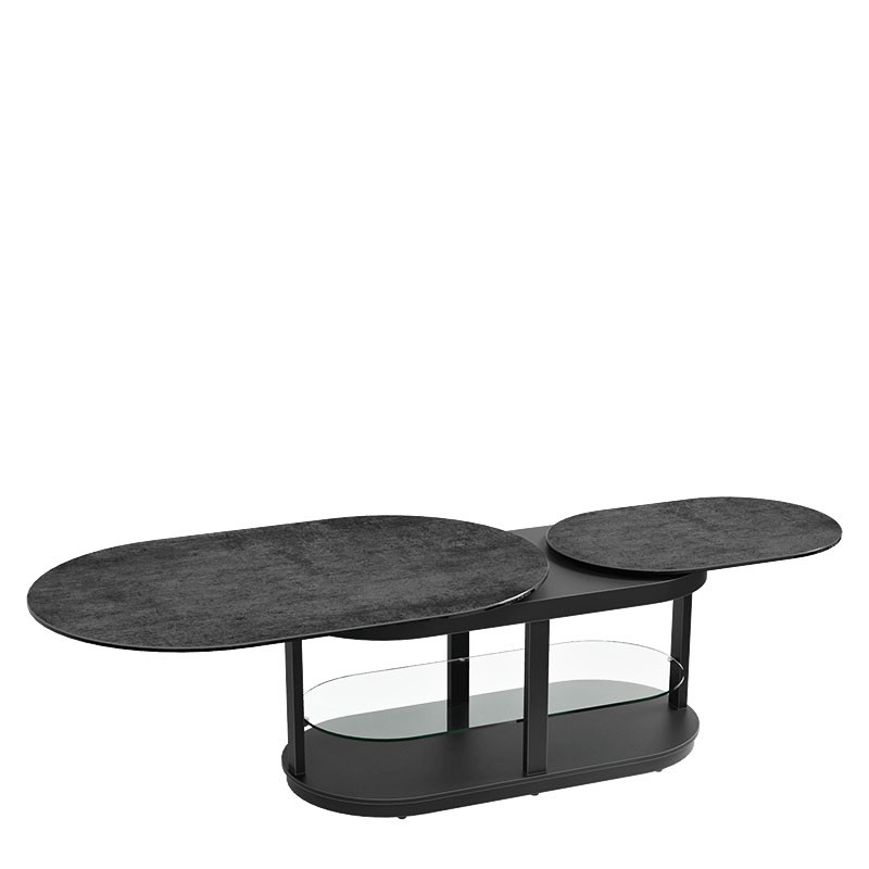 Table basse à roulettes design IKARIA