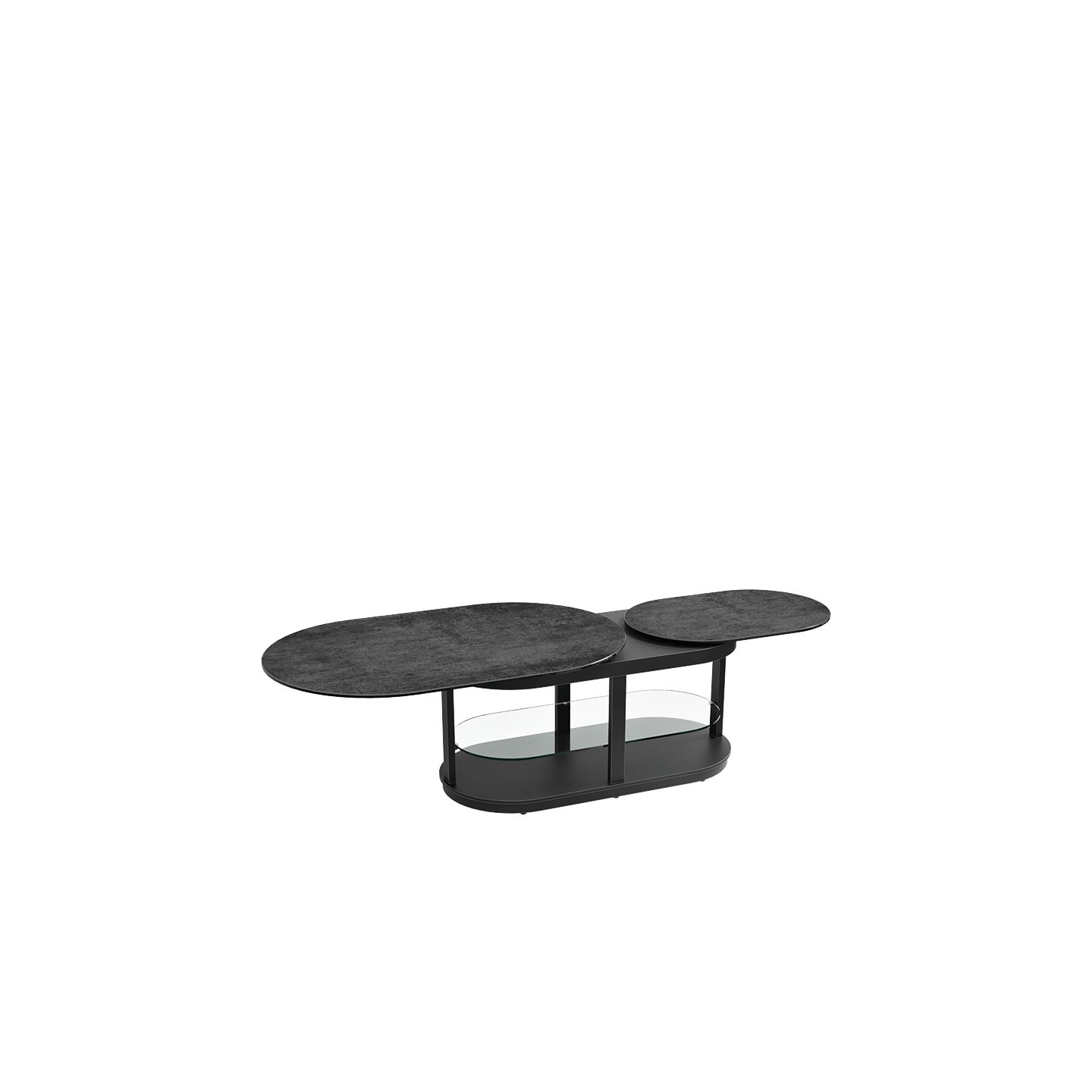 Table basse à roulettes design IKARIA