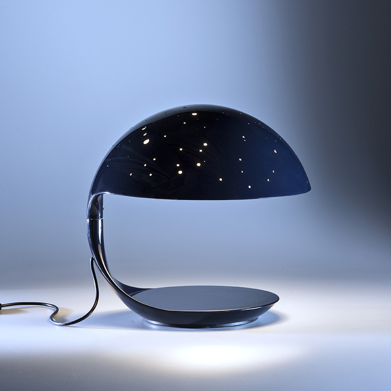 Lampe à poser design COBRA, 4 coloris Martinelli Luce