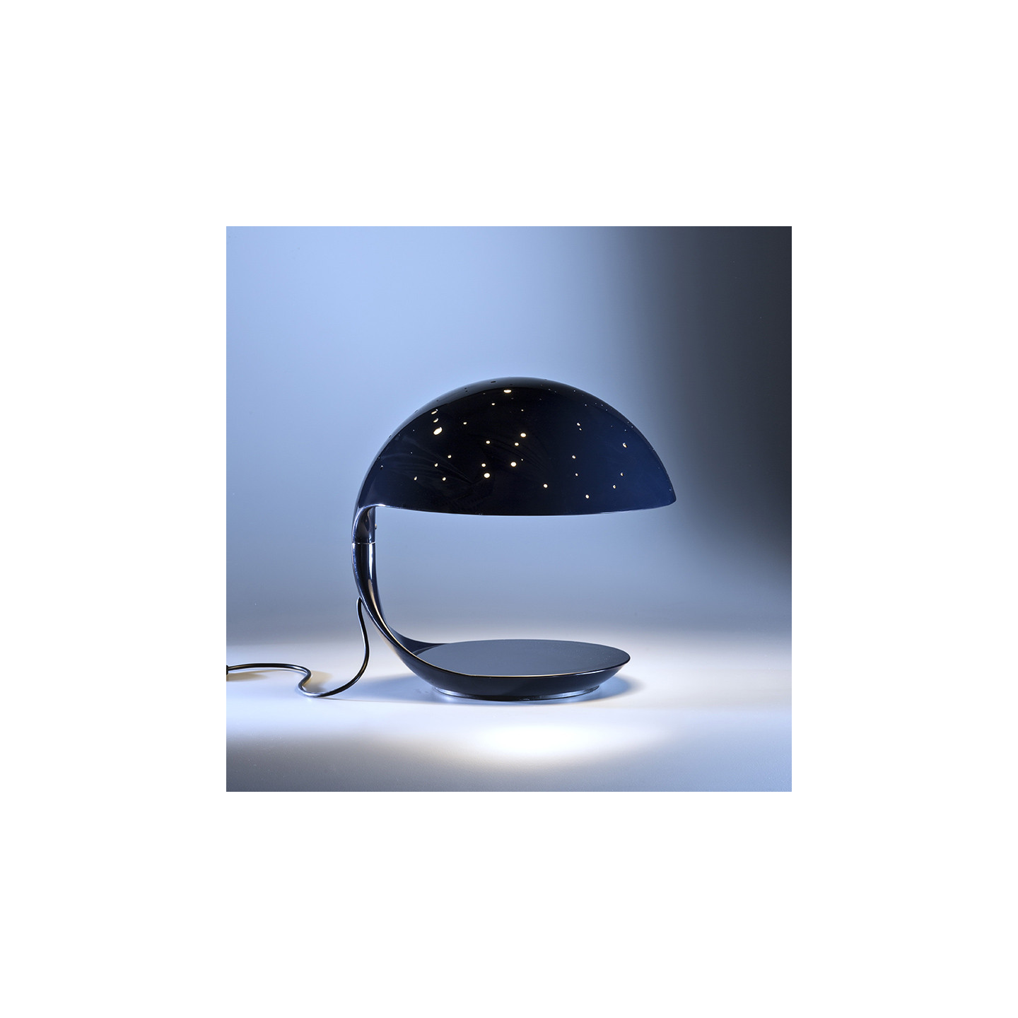 Lampe à poser design COBRA, 4 coloris Martinelli Luce