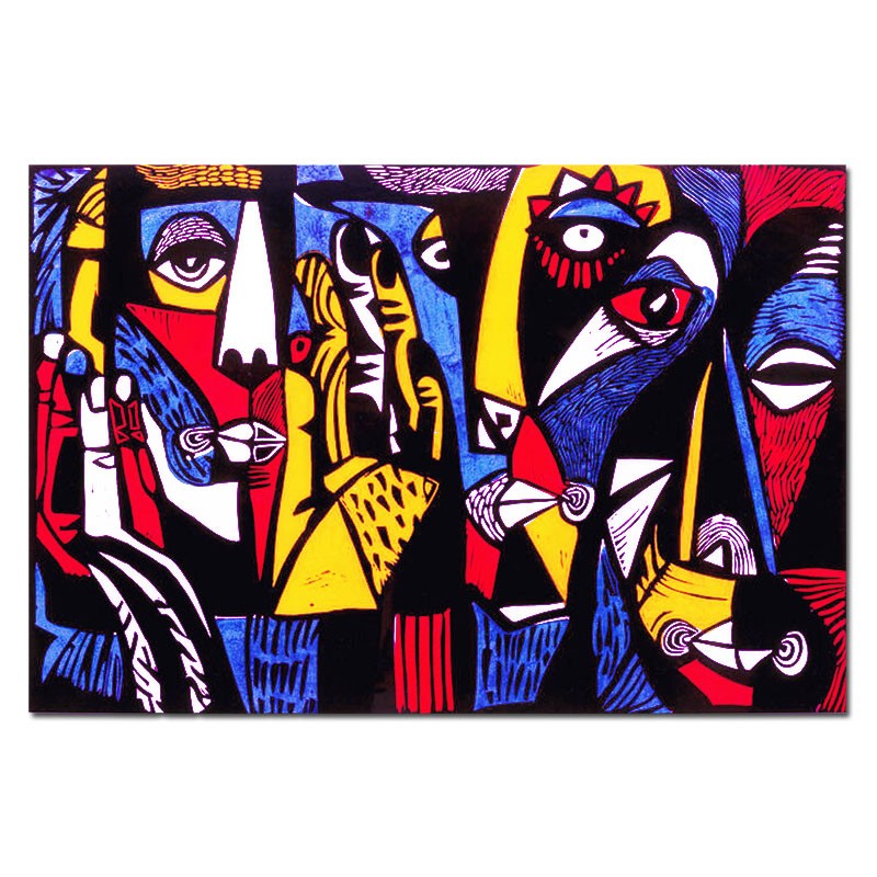 Tableau pop art grand format ARTE