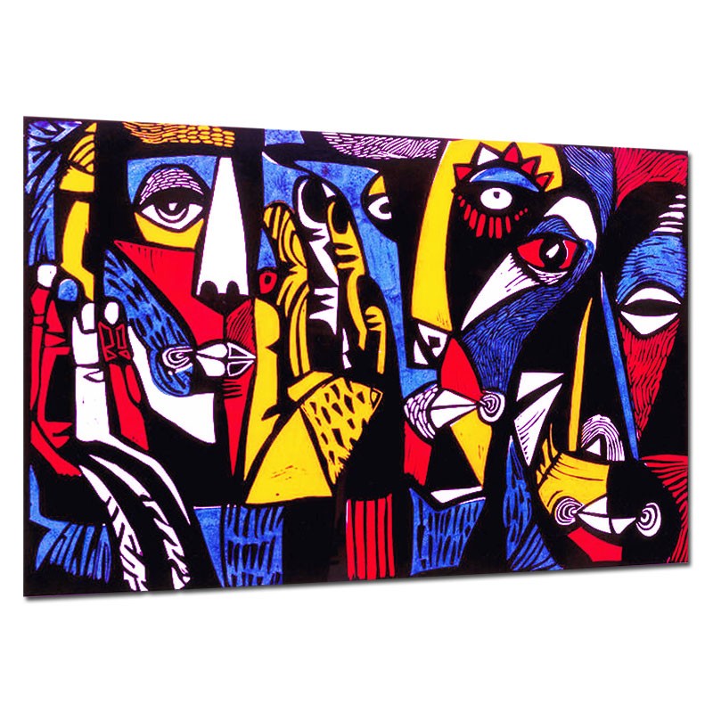 Tableau pop art grand format ARTE