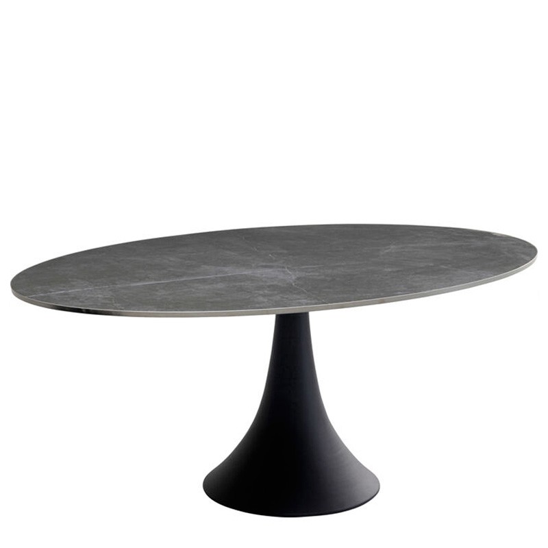 Table ovale GRANDE POSSIBILITA noir