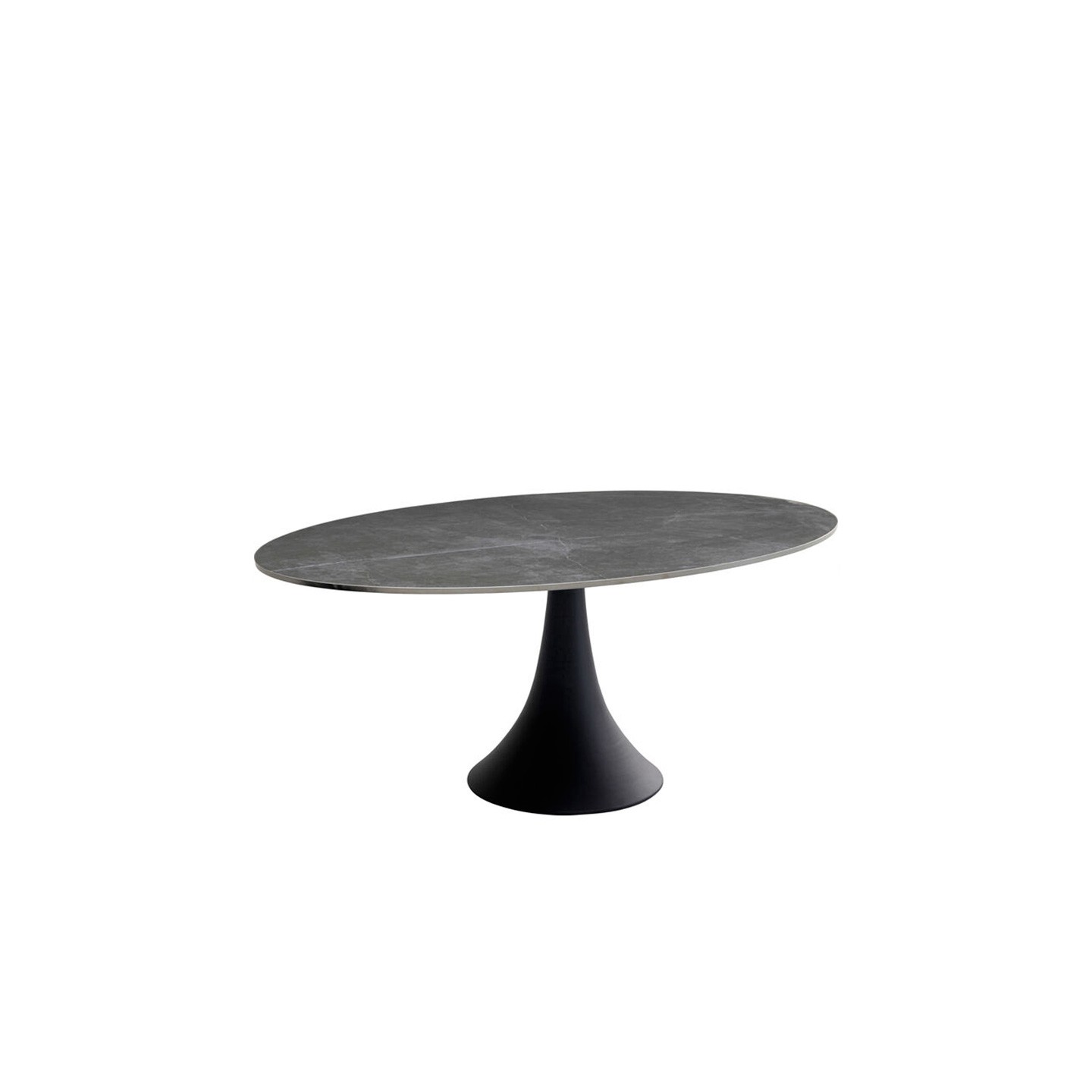 Table ovale GRANDE POSSIBILITA noir