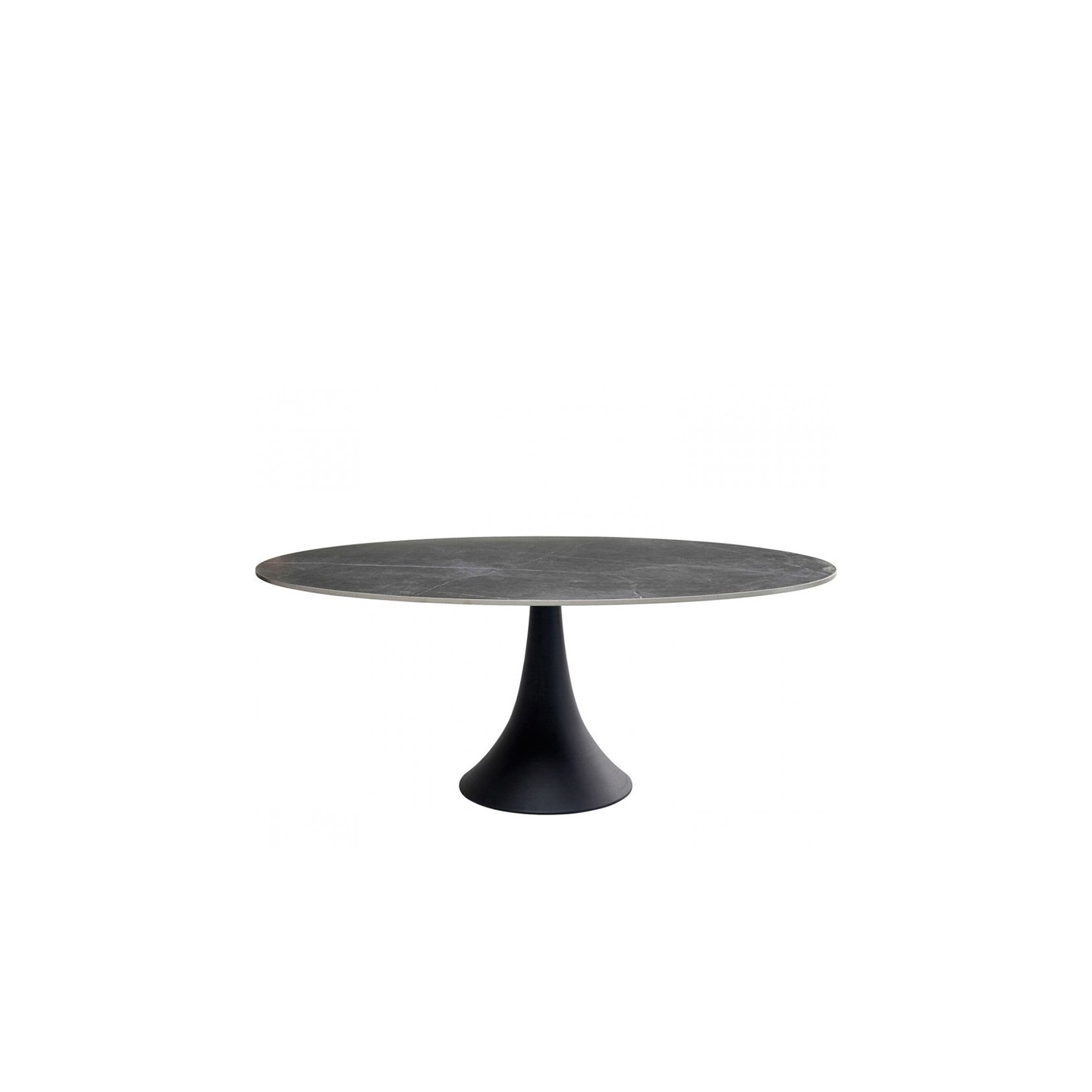 Table ovale GRANDE POSSIBILITA noir