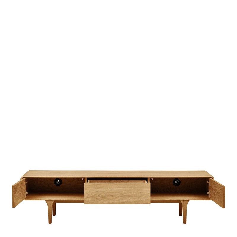 Meuble tv en chêne massif DARWIN