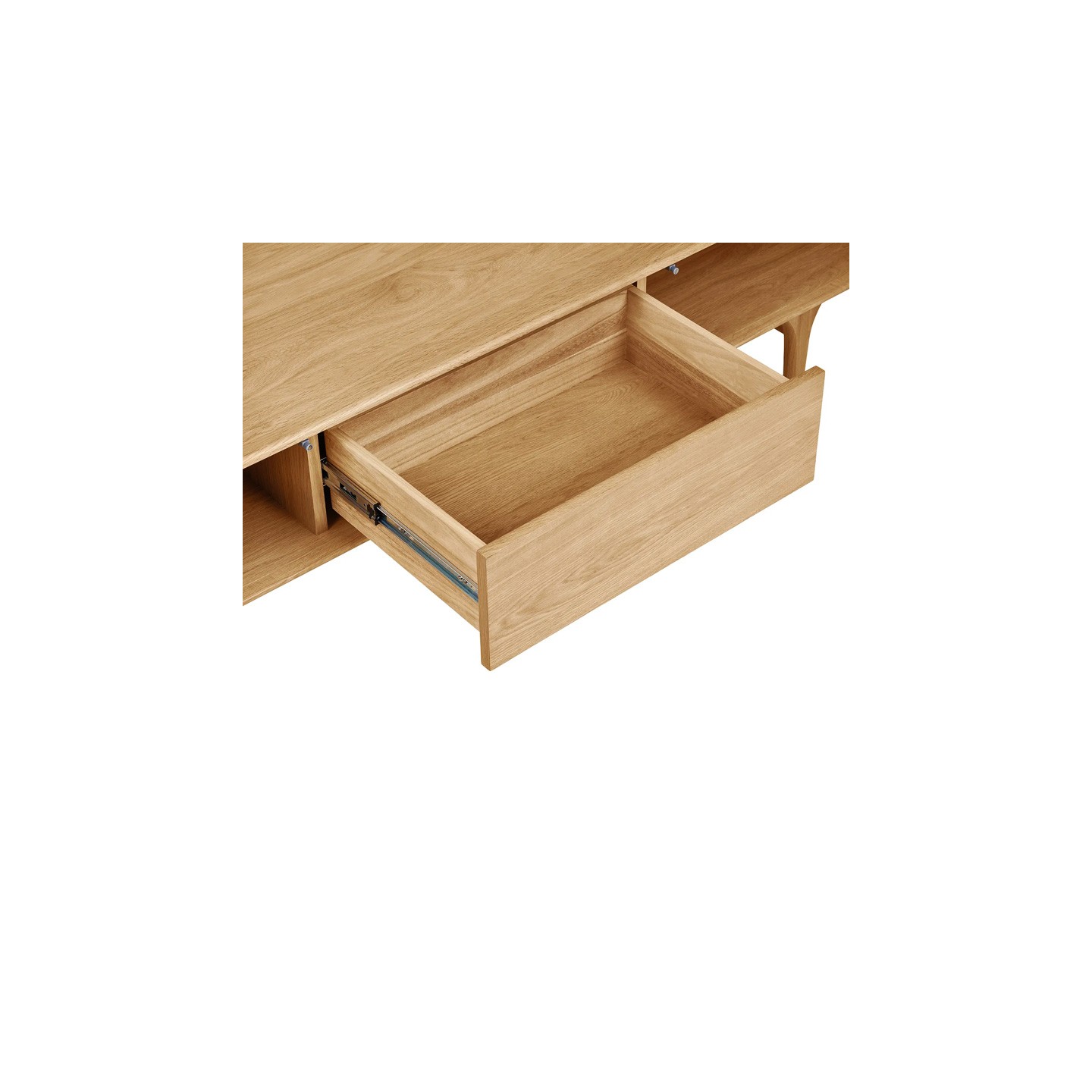 Meuble tv en chêne massif DARWIN