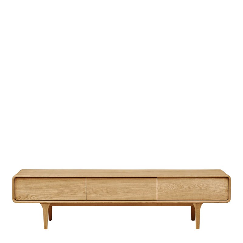 Meuble tv en chêne massif DARWIN