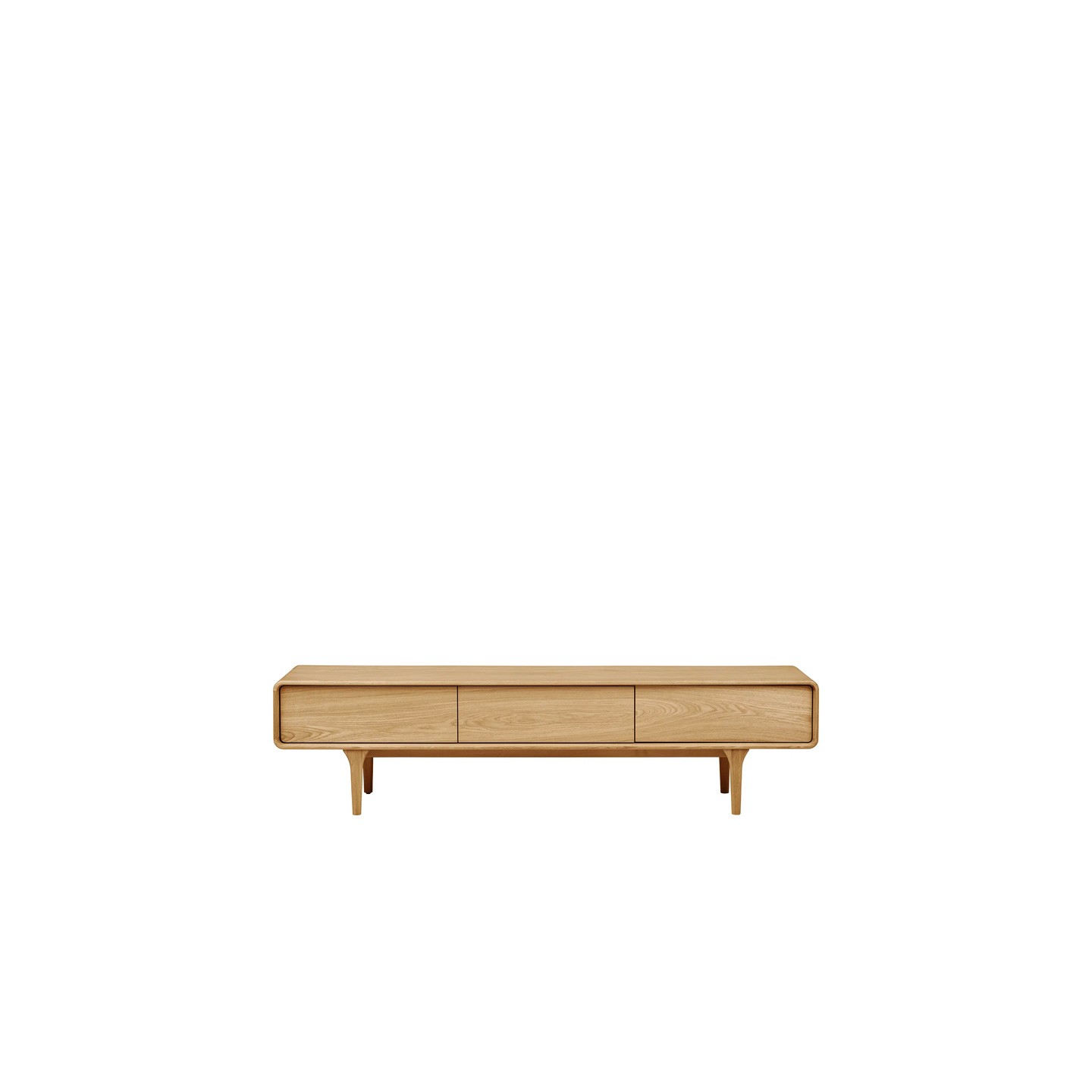 Meuble tv en chêne massif DARWIN